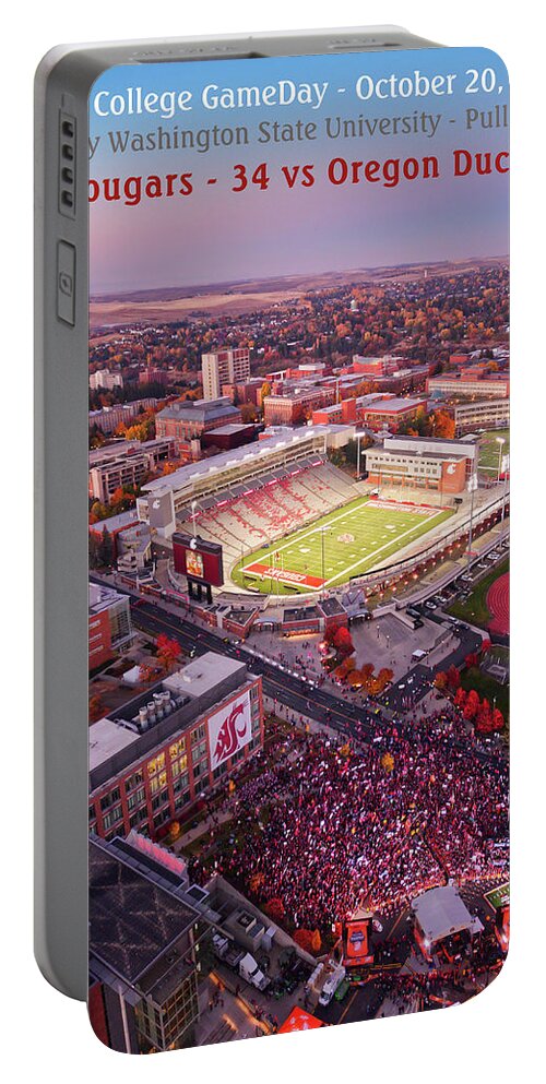 Best Gameday Ever Portable Battery Charger featuring the photograph Best Gameday Ever by David Patterson