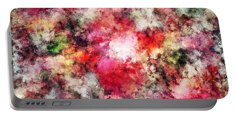 Soft Portable Battery Charger featuring the digital art Blush by Keith Mills