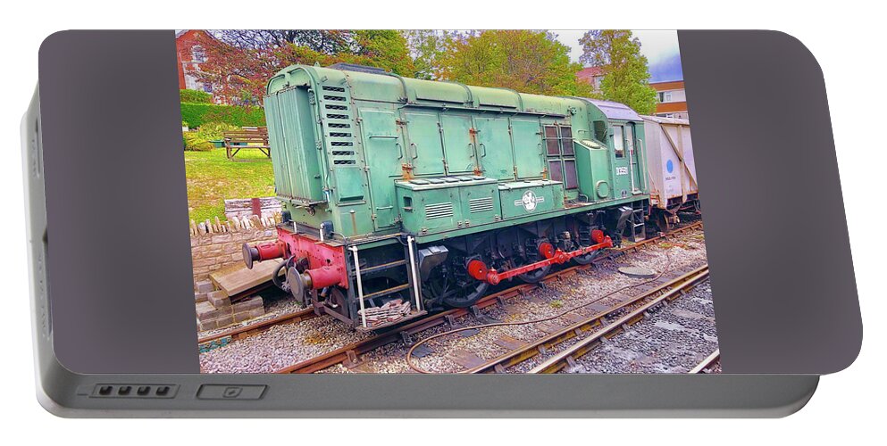 0-6-0 Portable Battery Charger featuring the photograph BR Class 08 Diesel Shunter by Gordon James