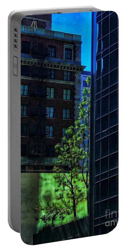 Tree Portable Battery Charger featuring the photograph California III by Susan Dietz