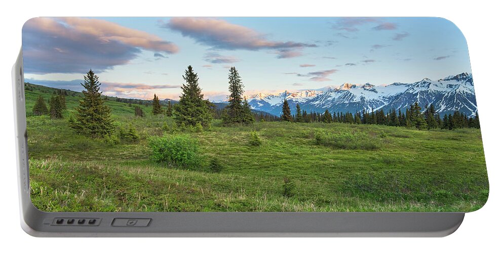 British Columbia Portable Battery Charger featuring the photograph Canadian Summer Sunset by Michele Cornelius