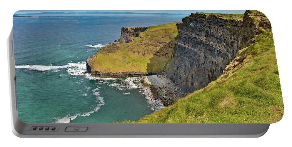 Cliffs Of Moher Portable Battery Charger featuring the photograph Cliffs of Moher by Marisa Geraghty Photography