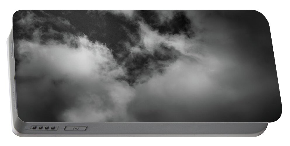 Greg Mimbs Portable Battery Charger featuring the photograph Clouds 16 In Black and White by Greg and Chrystal Mimbs
