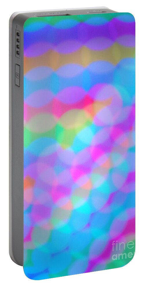 Colors Portable Battery Charger featuring the photograph Colorful Lights by Merle Grenz