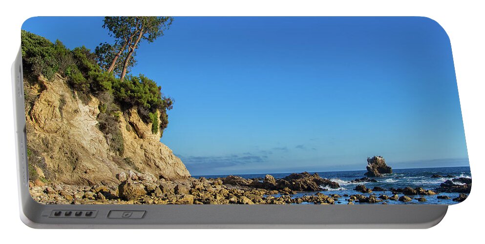Beach Corona Portable Battery Charger featuring the photograph Corona_Del_mar by Chris Spencer