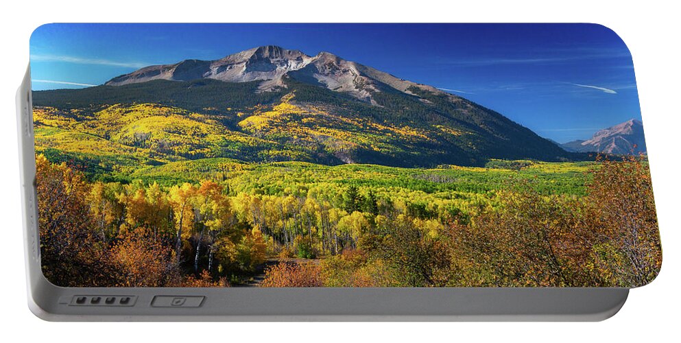 America Portable Battery Charger featuring the photograph Country Colorado Roads by John De Bord
