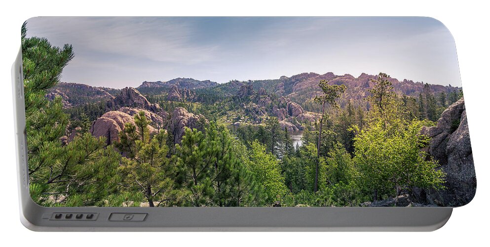 Custer Park Portable Battery Charger featuring the photograph Custer Park by Chris Spencer