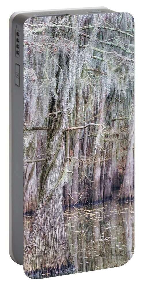 2019 Portable Battery Charger featuring the photograph Cypress Dance - Jo Ann Tomaselli by Jo Ann Tomaselli