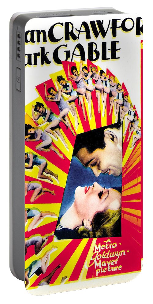 Dancing Lady Portable Battery Charger featuring the photograph Dancing Lady by Metro-Goldwyn-Mayer