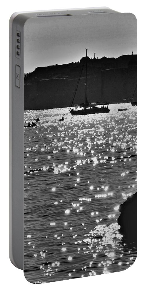 Bay Portable Battery Charger featuring the photograph Daylight Fading by Tom Johnson