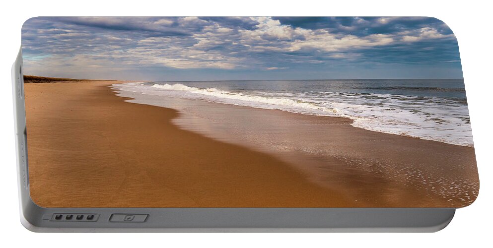 Beach Portable Battery Charger featuring the photograph Delaware Beach Paradise by David Kay
