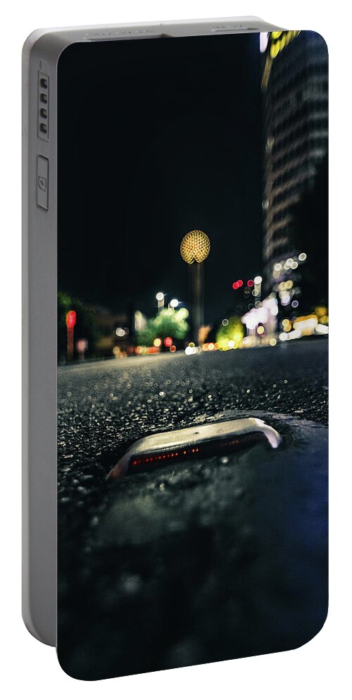 Reunion Portable Battery Charger featuring the photograph Dropped Pin by Peter Hull