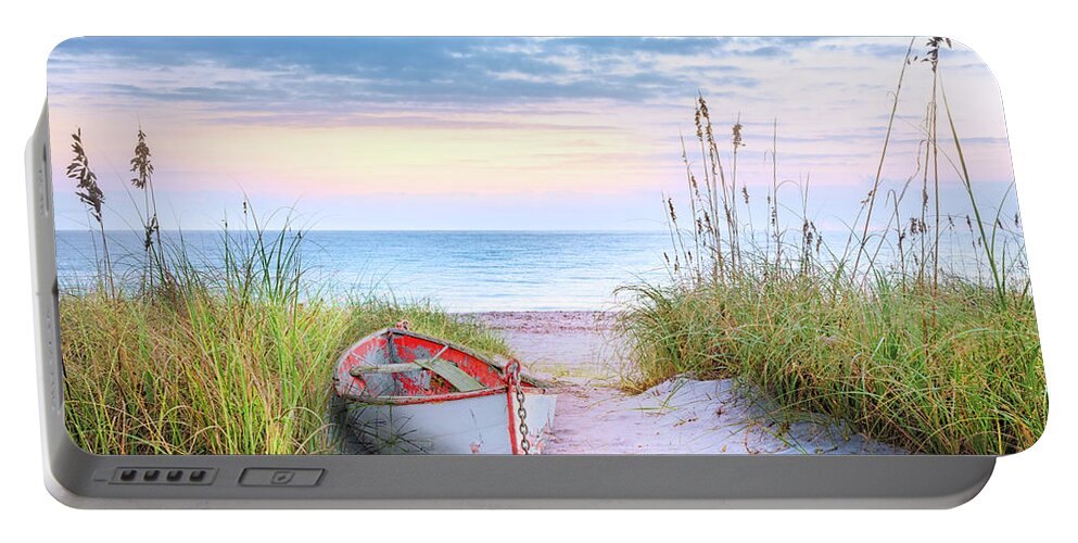 Boats Portable Battery Charger featuring the photograph Dune Colors by Debra and Dave Vanderlaan