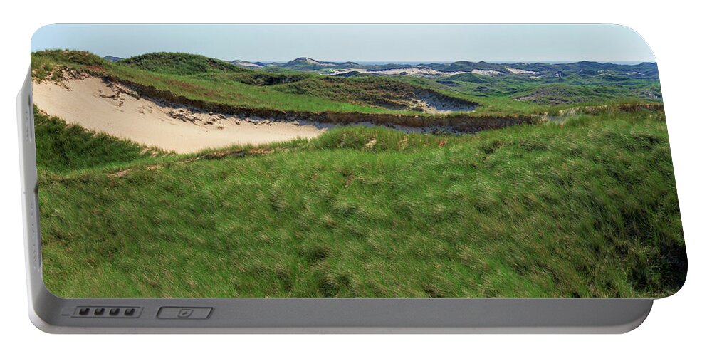 Dunes Portable Battery Charger featuring the photograph Dunes of Amrum by Sun Travels