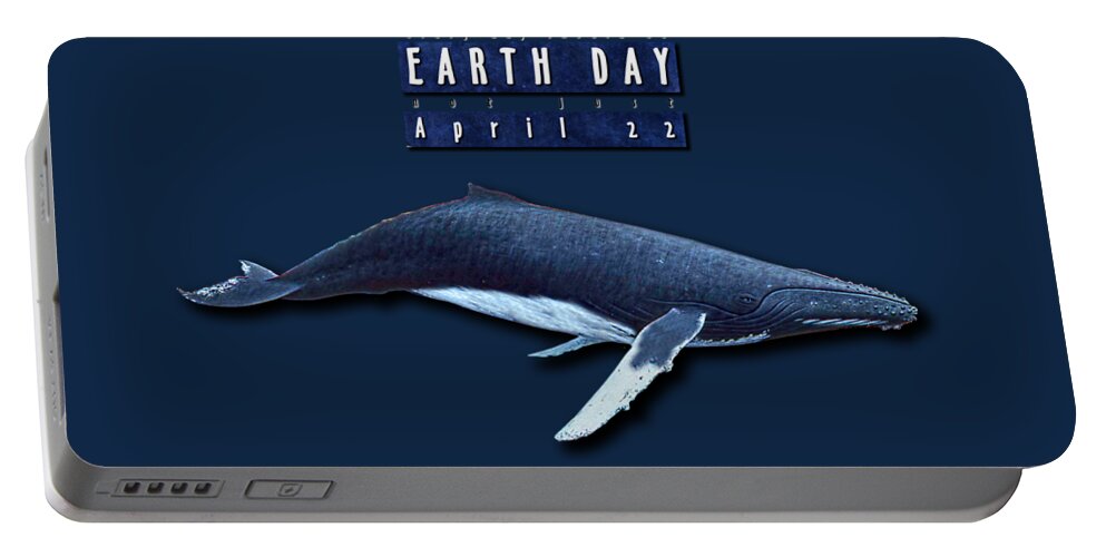 Earth Day Portable Battery Charger featuring the digital art Earth Day by Weston Westmoreland