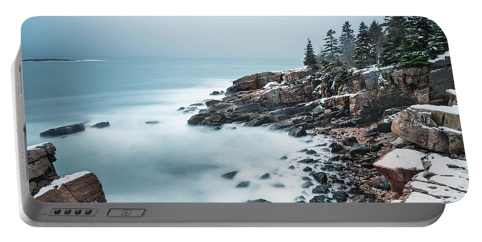 Kremsdorf Portable Battery Charger featuring the photograph East Coast Winters by Evelina Kremsdorf