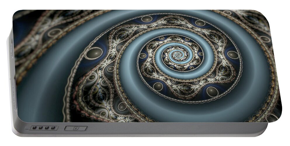  Portable Battery Charger featuring the digital art Exodus by Missy Gainer