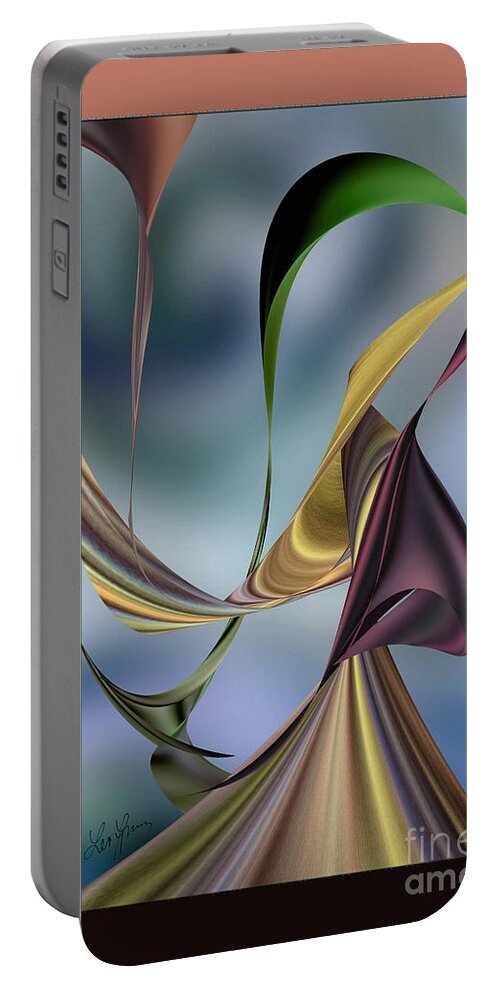 Festive Occasions Portable Battery Charger featuring the digital art Festive Occasions by Leo Symon