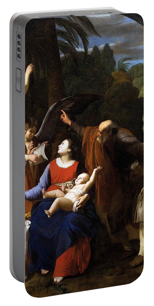 Flight To Egypt Portable Battery Charger featuring the photograph Flight to Egypt Rest by Munir Alawi