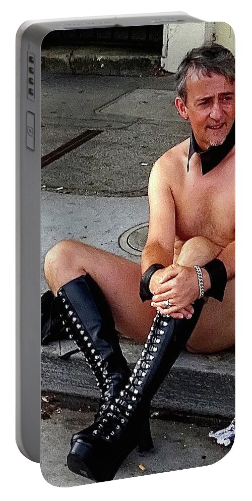 Folsom Street Portable Battery Charger featuring the photograph Folsom #16 by Sylvan Rogers