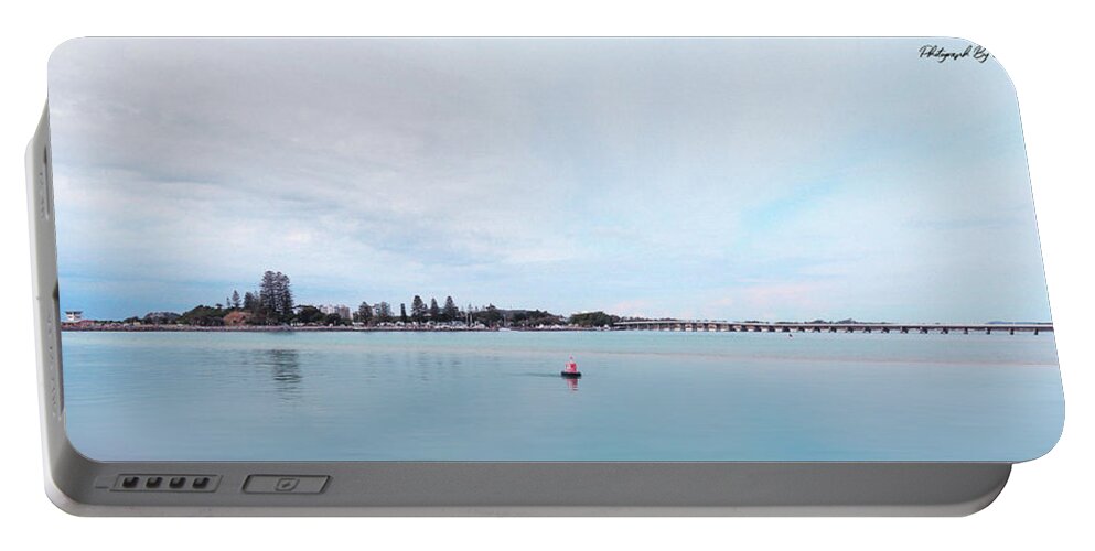 Forster Nsw Australia Portable Battery Charger featuring the digital art Forster NSW Australia 888 by Kevin Chippindall