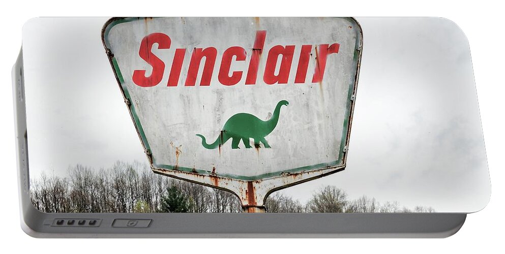 Sinclair Portable Battery Charger featuring the photograph Fossil Fuel by Chris Buff