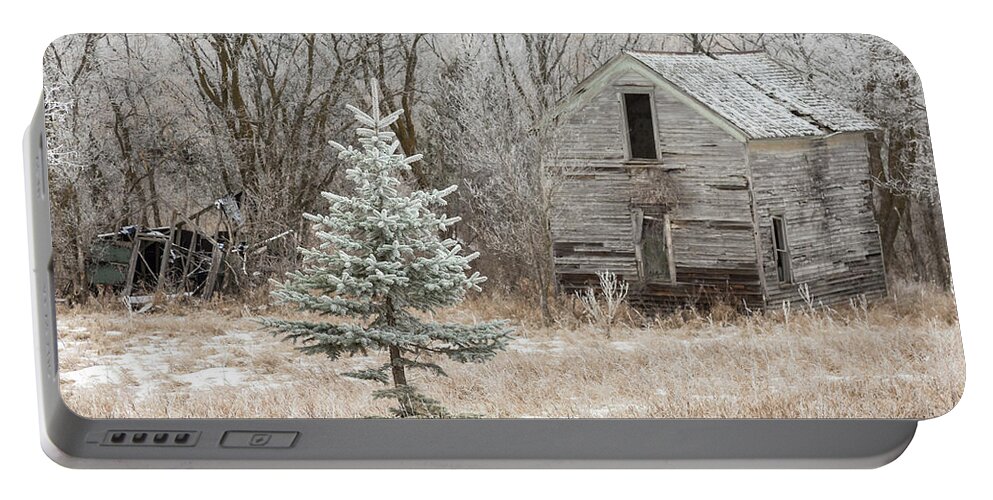 Abandoned Portable Battery Charger featuring the photograph Ghost of Christmas Past by Penny Meyers