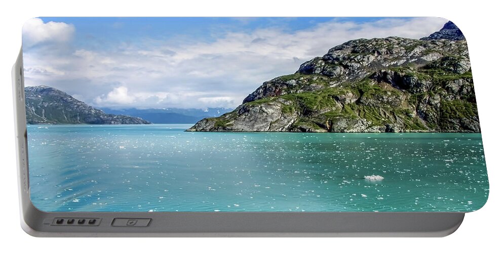 Alaska Portable Battery Charger featuring the photograph Glacier Bay 6 by Dawn Richards