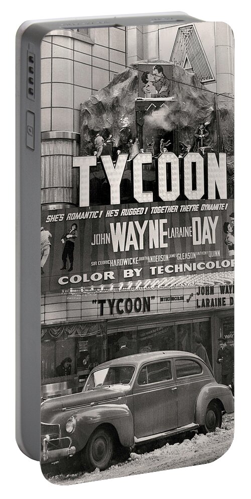 Tycoon Portable Battery Charger featuring the photograph Goldman Theatre by Unknown