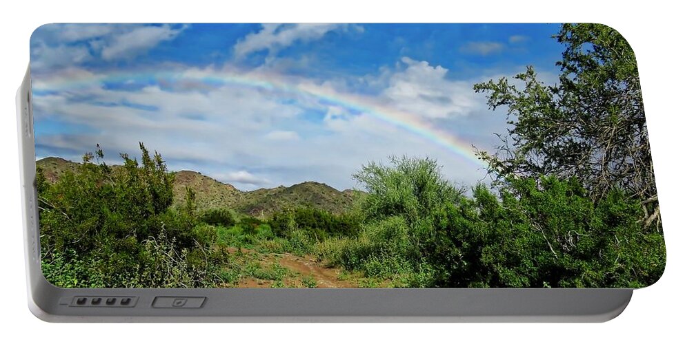 Affordable Portable Battery Charger featuring the photograph Happy Trails to You by Judy Kennedy