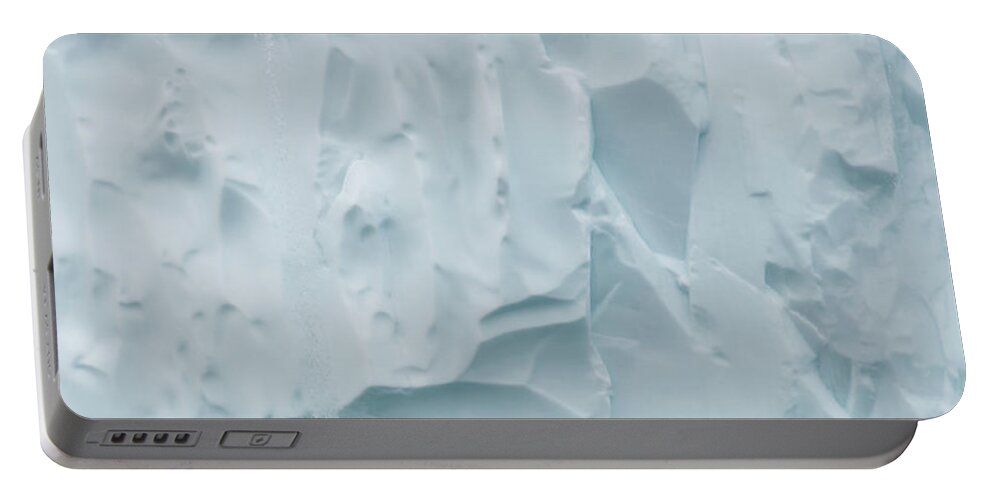 Arctic Portable Battery Charger featuring the photograph Iceberg #5 by Minnie Gallman