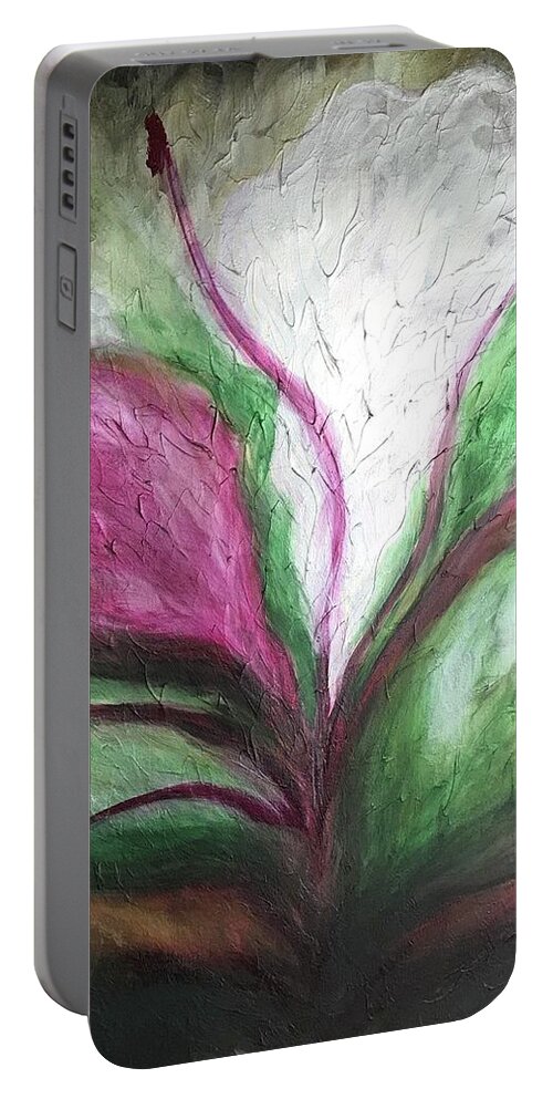 Guam Portable Battery Charger featuring the painting Ifit Magahaga by Michelle Pier