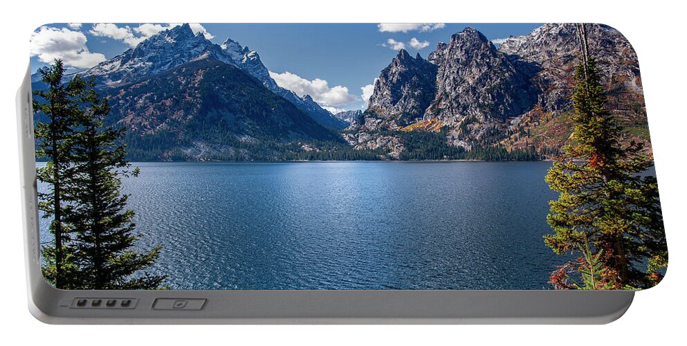 Jenny Lake Portable Battery Charger featuring the photograph Jenny Lake by Scott Read