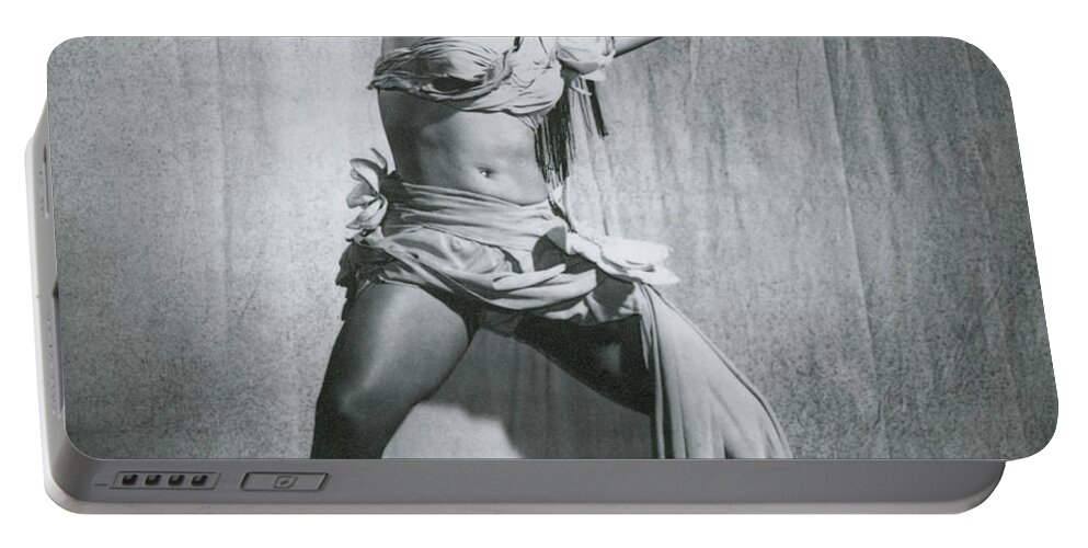 1909 Portable Battery Charger featuring the photograph Katherine Dunham, American Choreographer by Science Source