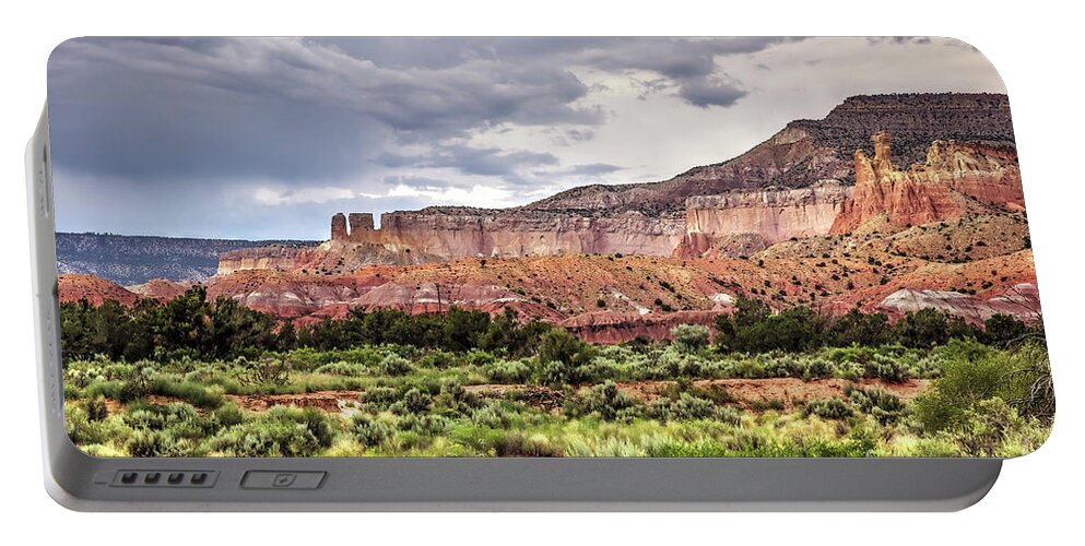 Photographs Portable Battery Charger featuring the photograph Land Of Enchantment, New Mexico, HDR by Felix Lai
