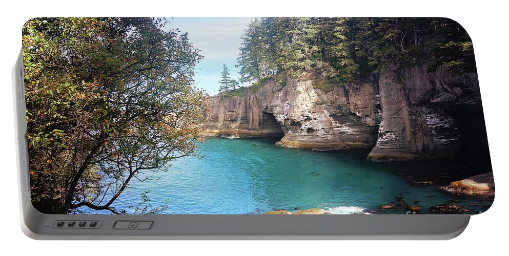 Photography Portable Battery Charger featuring the photograph Lands End by Sylvia Cook