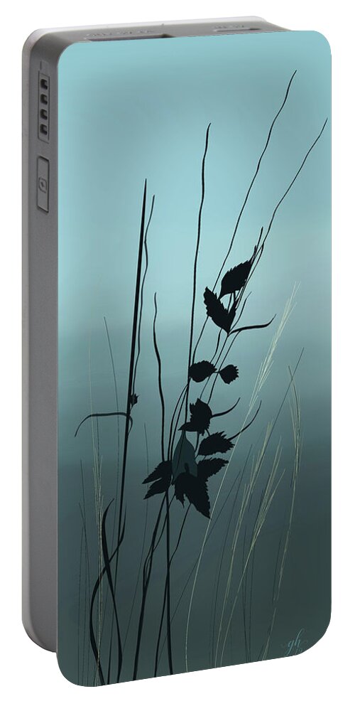 Coastal Images Portable Battery Charger featuring the digital art Leitmotif by Gina Harrison
