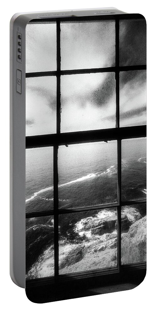 Lighthouse Portable Battery Charger featuring the photograph Lighthouse View by Lindsay Garrett