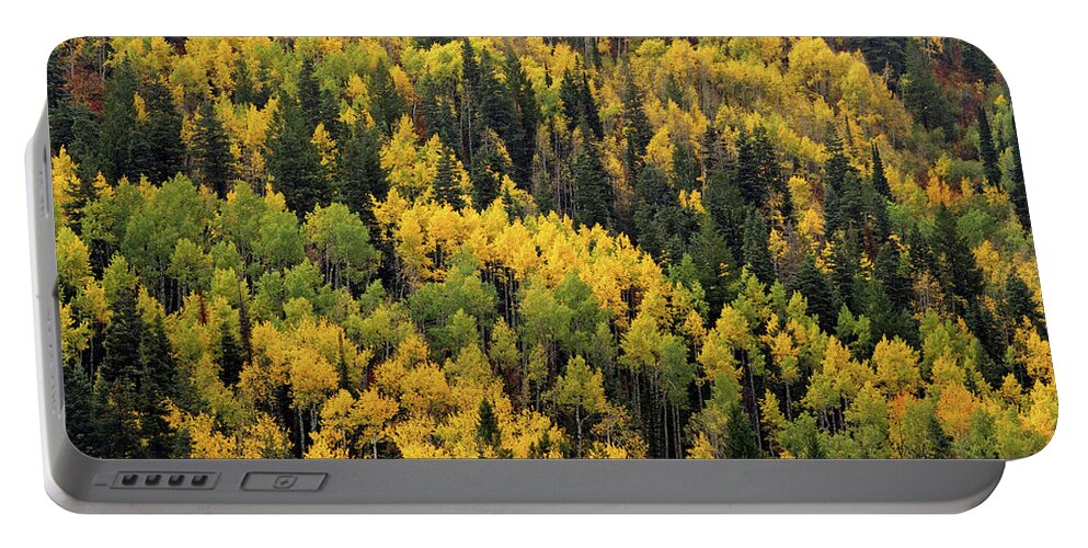  Portable Battery Charger featuring the photograph Little Cottonwood Fall Color - Alta, Utah by Brett Pelletier