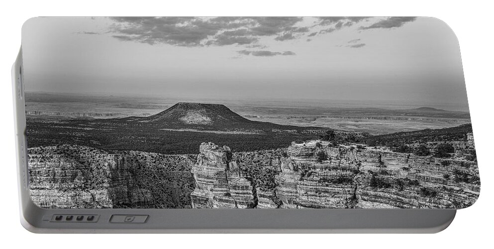 Disk1216 Portable Battery Charger featuring the photograph Lone Butte, Grand Canyon by Tim Fitzharris