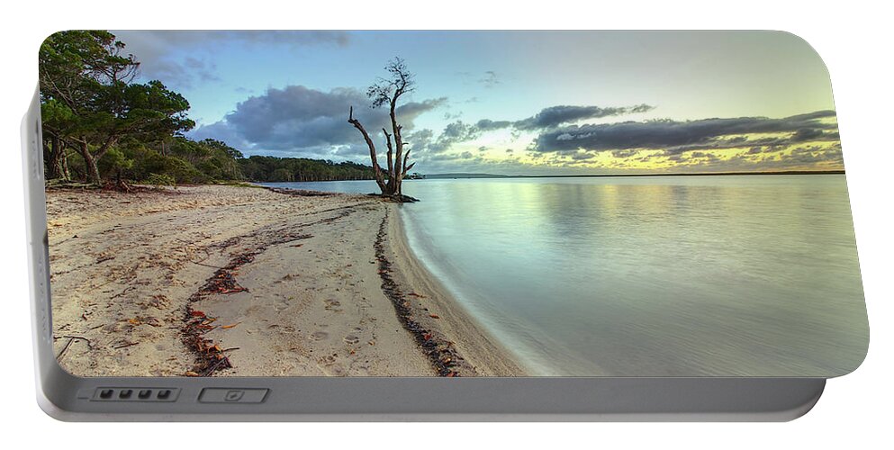 Tree Portable Battery Charger featuring the photograph Lonely by Nicolas Lombard