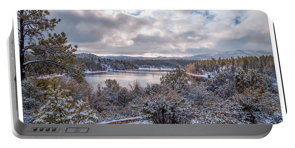 Arizona Portable Battery Charger featuring the photograph Lynx Lake 3 by Will Wagner
