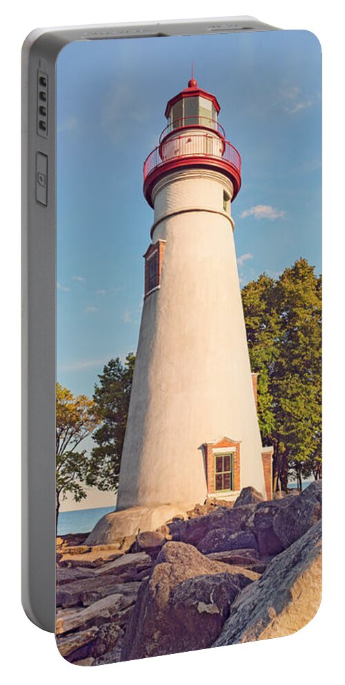 Marblehead Lighthouse Portable Battery Charger featuring the photograph Marblehead Lighthouse II by Marianne Campolongo