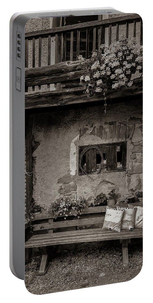 2018 Portable Battery Charger featuring the photograph Meltina Italy 170906 by Deidre Elzer-Lento