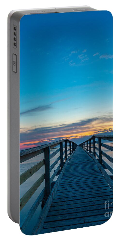 Memories On The Boardwalk Portable Battery Charger featuring the photograph Memories on the Boardwalk by Michelle Constantine