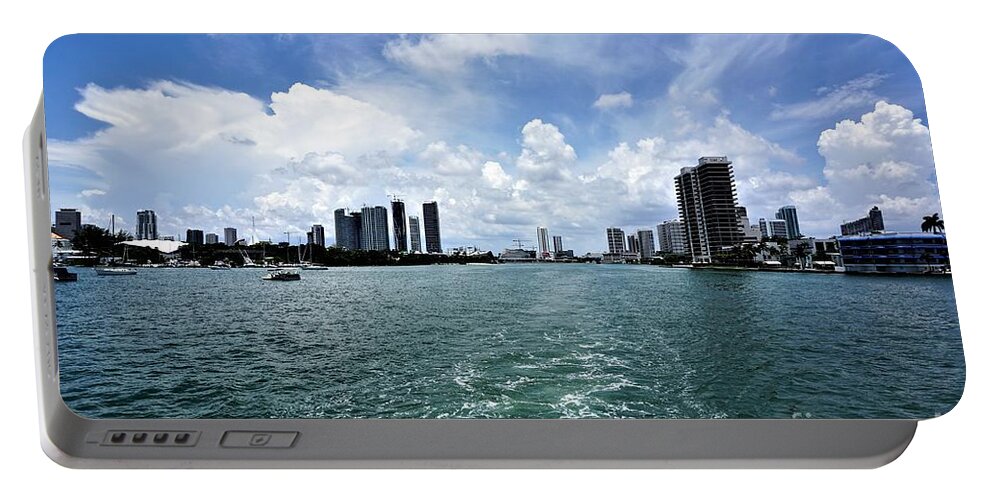 Miami Portable Battery Charger featuring the photograph Miami2 by Merle Grenz