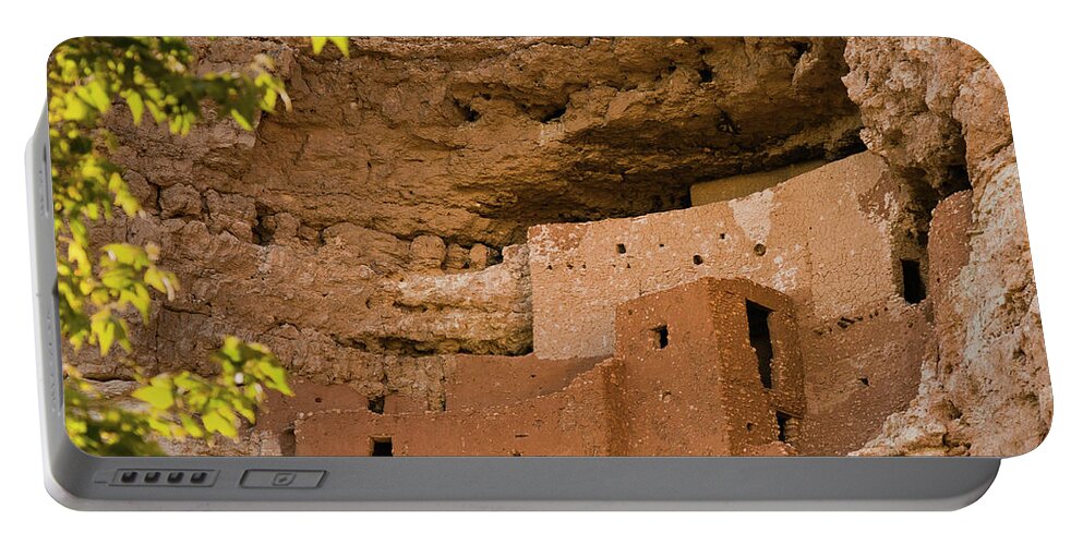  Portable Battery Charger featuring the photograph Montezuma's Castle Arizona 6 by Catherine Walters