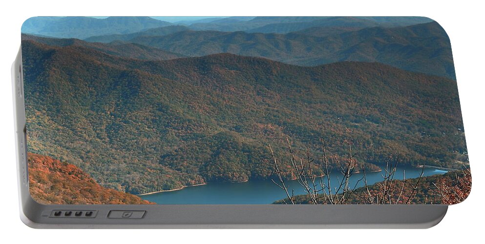 Mountains Portable Battery Charger featuring the photograph Mountain Ridges by Allen Nice-Webb