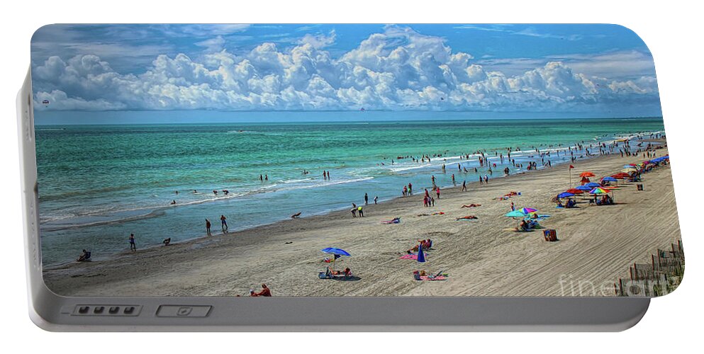 Myrtle Beach Portable Battery Charger featuring the photograph Myrtle Beach South Carolina by Paulette Thomas