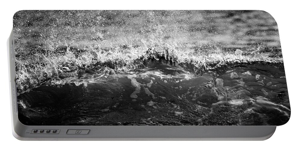 Wave Portable Battery Charger featuring the photograph Napa Tree Point Wave Part One by Linda Bonaccorsi